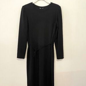 Zara Black Dress (Sz M) - NWT